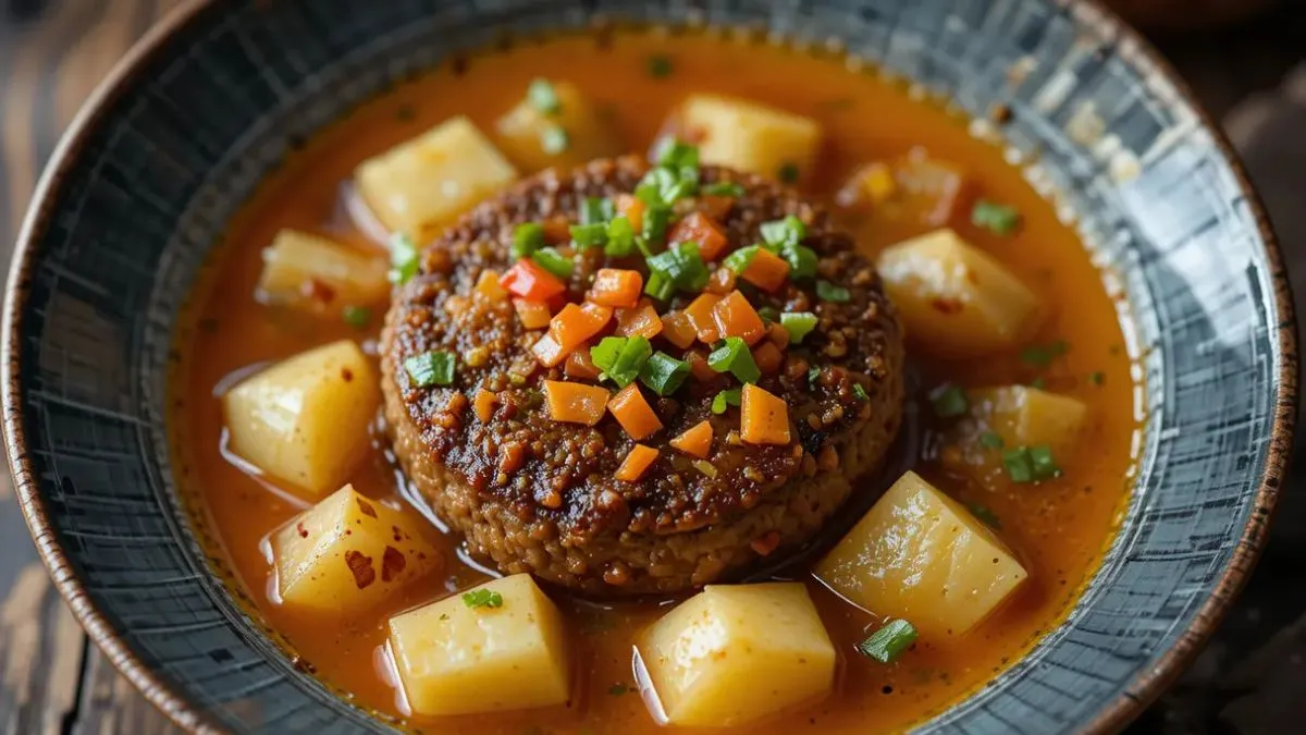 Hamburger and Potato Soup