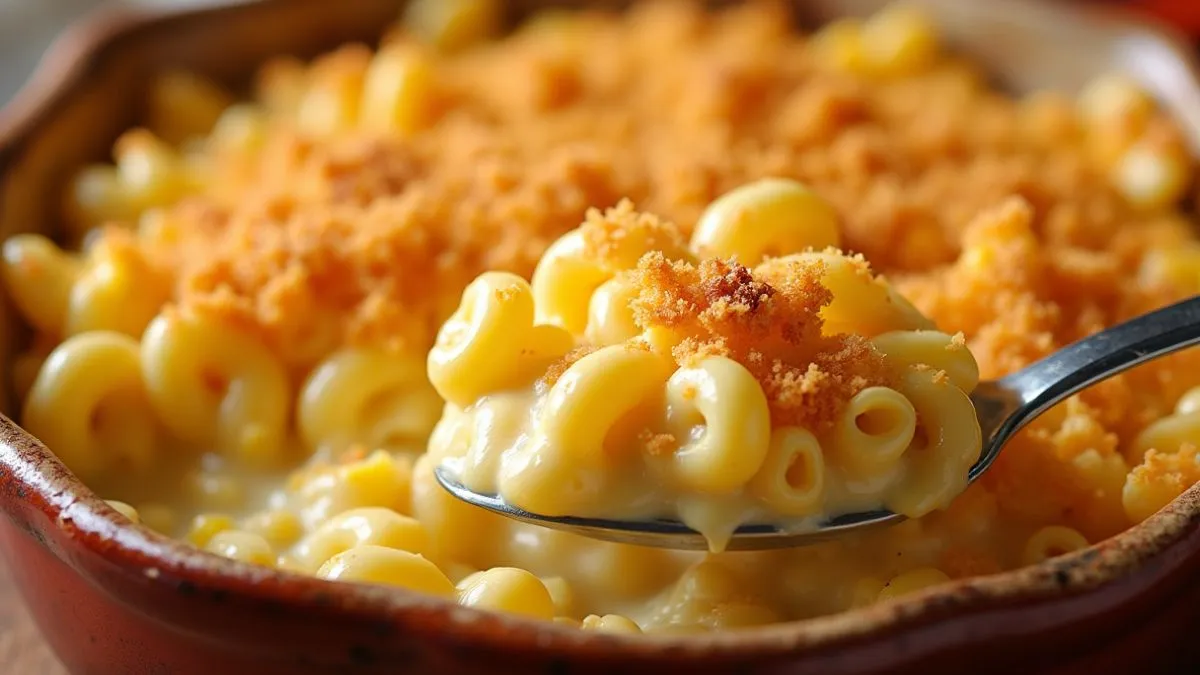 Mac and Cheese Corn Casserole