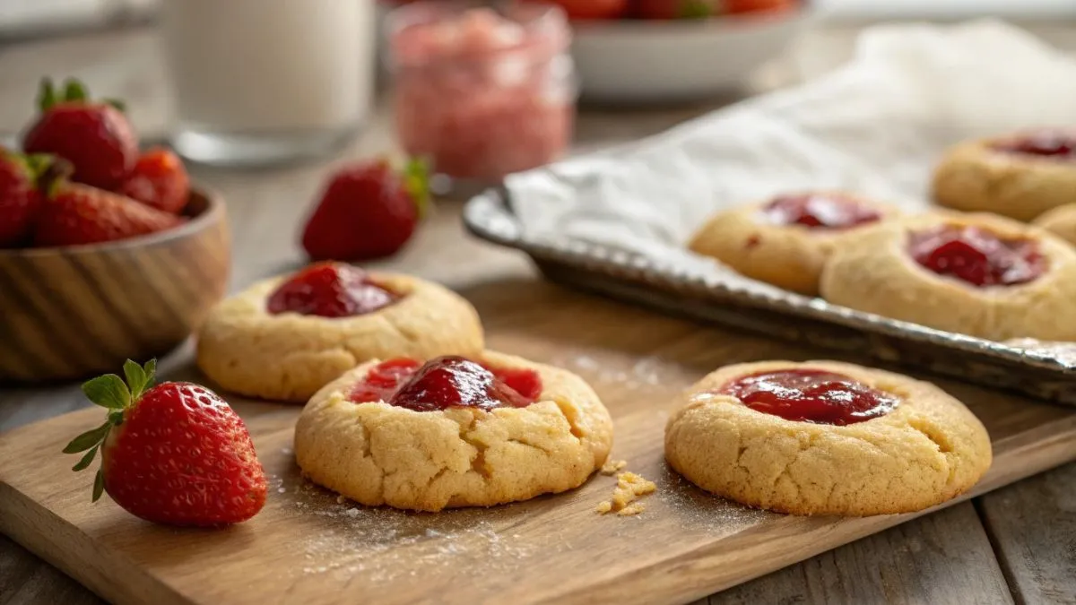 Strawberry Cookies